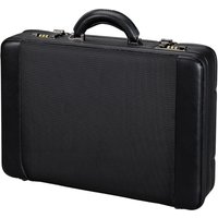 Alassio Attaché-Koffer, MODICA, Lederimitat/Nylon, schwarz – Bild 2