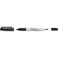 Sharpie Permanent-Marker, TWIN TIP, Strichfarbe: schwarz – Bild 2