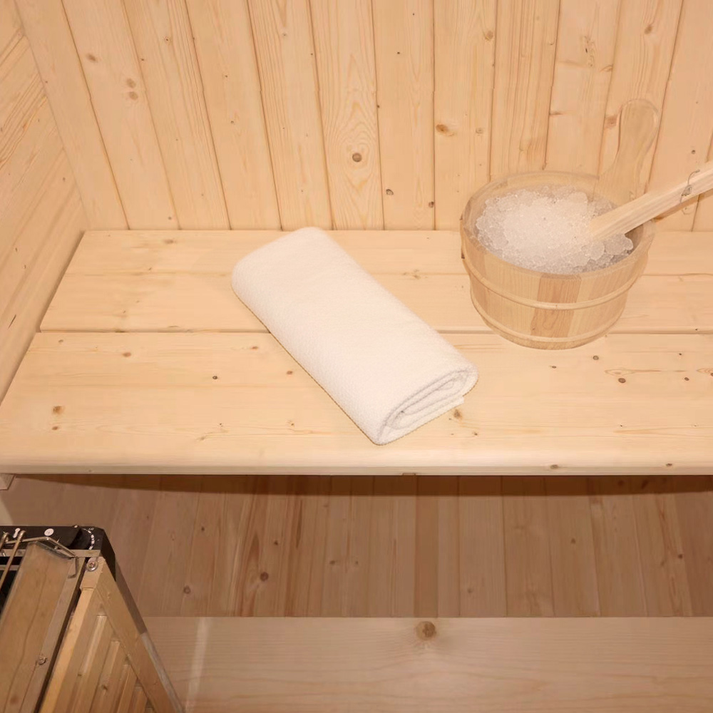 Outdoor Sauna CUBE S - 194 x 120 cm für 2 Personen – Bild 6
