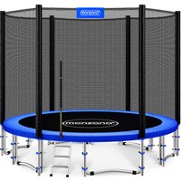 monzana Trampolin Ø427cm inkl Sicherheitsnetz TÜV SÜD GS