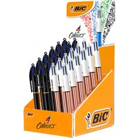 BIC Druckkugelschreiber 4 Colours, 24er Display – Bild 2