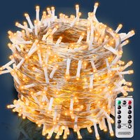 monzana Lichterkette Weihnachten inkl Fernbedienung
