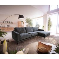DELIFE Sottil Ecksofa Chenille Grau