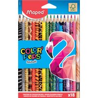 Maped Dreikant-Buntstift COLOR, PEPS Animals, 18er Kartonetui