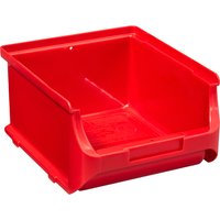 allit Sichtlagerkasten ProfiPlus Box 2B, aus PP, rot