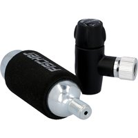 FISCHER Fahrrad-Luftpumpe und Kartusche CO2 – Bild 2