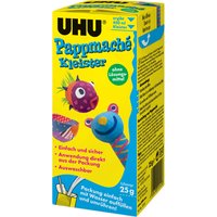 UHU Pappmaché Kleister, lösemittelfrei, Pulverform, 25 g