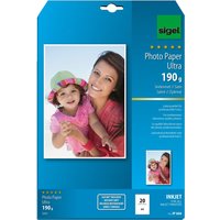 sigel Ultra-Foto-Papier, DIN A4, seidenmatt, 260 g/qm – Bild 2