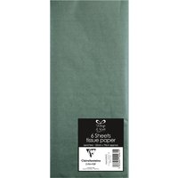 Clairefontaine Seidenpapier, (B)500 x (H)700 mm, dunkelgrün