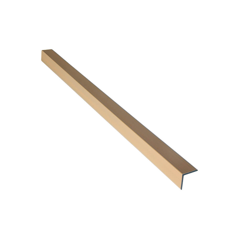 WPC Abschlussleiste für Fassadenverkleidung VIRO Teak - 10er Set – Bild 4