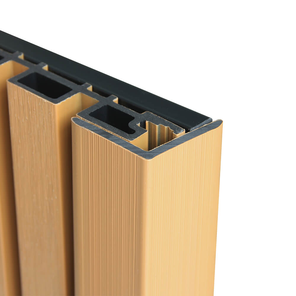 WPC Abschlussleiste für Fassadenverkleidung VIRO Teak - 10er Set – Bild 5