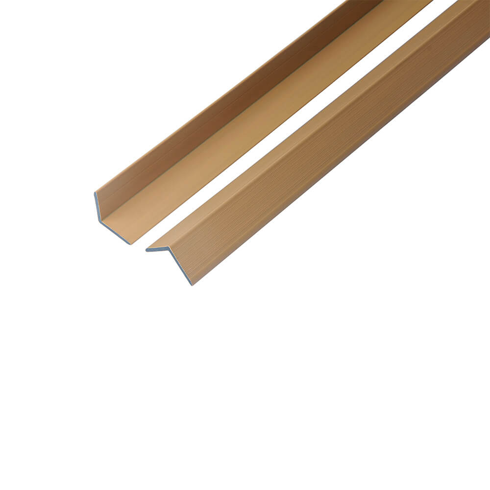 WPC Abschlussleiste für Fassadenverkleidung VIRO Teak - 10er Set – Bild 6