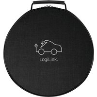 LogiLink Schutztasche für Auto-Ladekabel, rund, Nylon – Bild 2