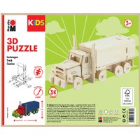 Marabu KiDS 3D Puzzle, Truck / Lastwagen, 38 Teile – Bild 2