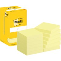 Post-it Haftnotizen notes, 51 x 38 mm, gelb – Bild 2