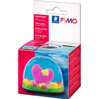 FIMO Schneekugel, oval, Maße: (B)70 x (T)52 x (H)55 mm – Bild 2