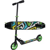 SCHILDKRÖT Junior-Tretroller City Scooter Runabout, grün – Bild 2