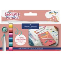 FABER-CASTELL Creative Marker GOLDFABER, 6er Etui Holiday
