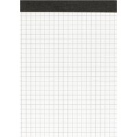 herlitz Notizblock ohne Deckblatt, DIN A6, 50 Blatt, kariert
