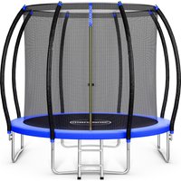 monzana Trampolin Ø305cm Sicherheitsnetz innen TÜV GS