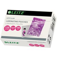 LEITZ Laminierfolientasche für Visitenkarten, 60 x 90 mm