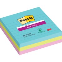 Post-it Haftnotizen super sticky notes, liniert, 101x101 mm – Bild 2