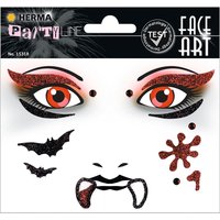 HERMA Face Art Sticker Gesichter, Vampir – Bild 2