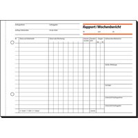 sigel Formularbuch, Rapport/Wochenbericht, A5 quer