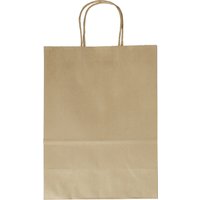 folia Papier-Tragetasche, 240 x 120 x 310 mm, natur – Bild 2