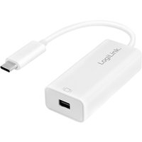 LogiLink USB-C - Mini DisplayPort Adapterkabel, weiß