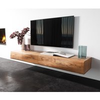 Lowboard New Live-Edge 175 cm Akazie Natur 4 Türen schwebend