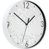 LEITZ Wanduhr WOW, Quarzwerk, weiß – Bild 2