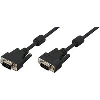 LogiLink VGA Monitorkabel, Stecker - Stecker, schwarz, 15 m – Bild 2