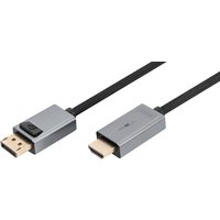 DIGITUS DisplayPort Adapterkabel, DP - HDMI Typ A, 4K, 1,8 m