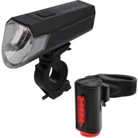 FISCHER Akku-USB-LED Beleuchtungs-Set TWIN, 80 Lux – Bild 2