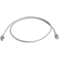 Telegärtner Patchkabel, Kat.6A (tief), S/FTP, 0,5 m, schwarz