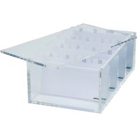 MAUL Acryl Visitenkartenbox, glasklar, inkl. A-Z Register – Bild 2