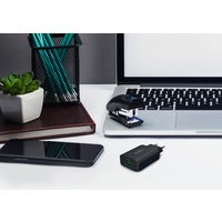 ANSMANN USB-Steckdosenadapter HOME CHARGER HC118QC, schwarz – Bild 2