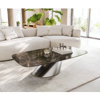 DELIFE Edge Couchtisch Keramik Edelstahl – Bild 2