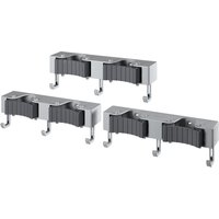 metaltex Klemmleiste Hang-Up 6, 9 Haken, 3er Set – Bild 2