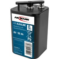 ANSMANN Zink-Luft Alkaline Batterie 4R25, 6 Volt