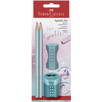 FABER-CASTELL Schreibset GRIP SPARKLE, mintgrün – Bild 2