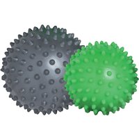 SCHILDKRÖT Noppenball-/Massageball-Set, grau / grün – Bild 2