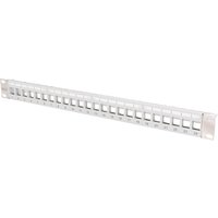 DIGITUS 19, Modular Patchpanel für Keystone Jacks, 1HE
