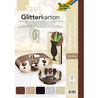 folia Glitterkarton, Classic, 240 x 340 mm, 300 g/qm