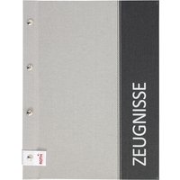 ROTH Zeugnismappe, Spectrum, DIN A4, grau