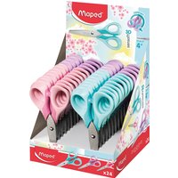 Maped Schere Sensoft 3D PASTEL, rund, 24er Display