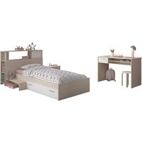 Parisot Kinderzimmer Charly 11 braun/weiß 4-teilig – Bild 2