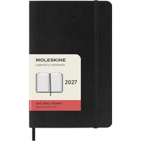 MOLESKINE Taschenkalender 2027, Tage, P/A6, Softc., schwarz