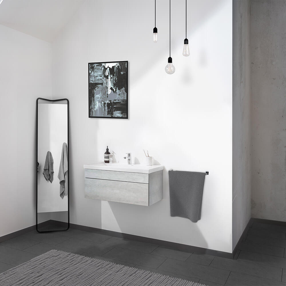 Home Deluxe 4058166164209 Badmöbelset Grau – Bild 3